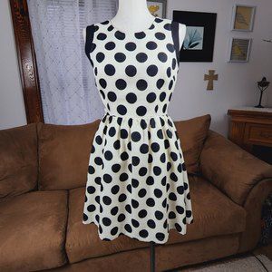 ina Polka Dot Dress Size L
